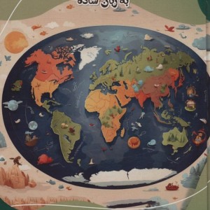 کتاب جغرافیای جهان به زبان ساده مدرسه علم گلاسه