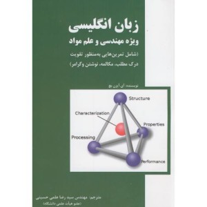 کتاب زبان انگلیسی ویژه مهندسی و علم مواد
