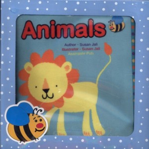 کتاب پارچه ای animals