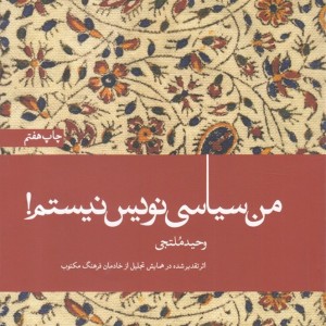 من سیاسی نویس نیستم