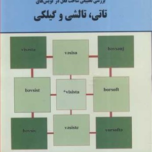 کتاب بررسی تطبیقی ساخت فعل درگویش های تاتی تالشی وگیلکی