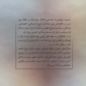 کتاب حادثه همزاد من است