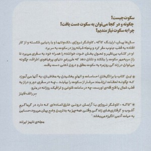 فلسفه سکوت