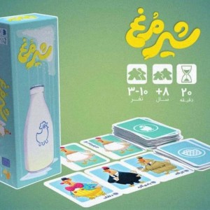 بسته بازی رومیزی کارتی شیر مرغ