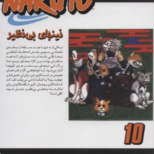 کتاب ناروتو10 نینجای بی نظیر ، کمیک استریپ