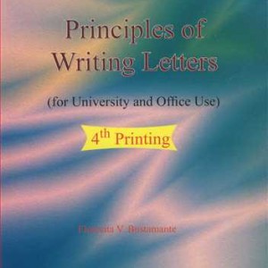 کتاب PRINCIPLES OF WRITING LETTERS