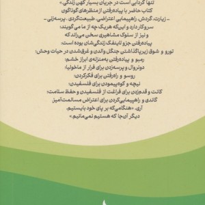 فلسفه ی پیاده روی