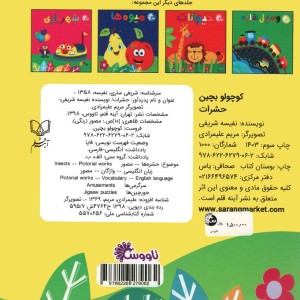 کتاب پازل کوچولو بچین حشرات نشر آینه قلم