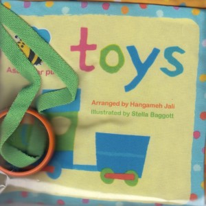 کتاب پارچه ای Toys اسباب بازی