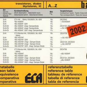 TRANSISTOREN DIODEN THYRISTOREN IC BAND 1&amp;2