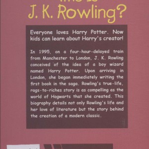 کتاب Who Is J K Rowling