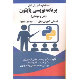 استاندارد آموزش شغل برنامه نویسی پایتون