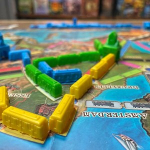 کتاب بسته بازی کارتی تیکت تو راید اروپا TICKET TO RIDE EUROPE باجعبه