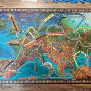 کتاب بسته بازی کارتی تیکت تو راید اروپا TICKET TO RIDE EUROPE باجعبه