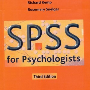 تحلیل داده های روانشناسی با برنامه SPSS