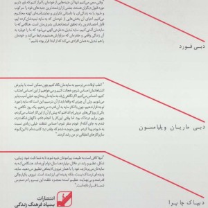 تاثیر سایه نشر بنیاد فرهنگ زندگی - دبی فورد و دیگران