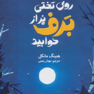 پسری که روی تختی پر از برف خوابید