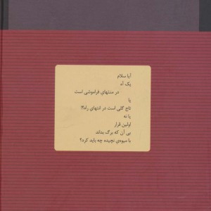 کتاب مرا به خاطره باد مسپار نشر نگاه