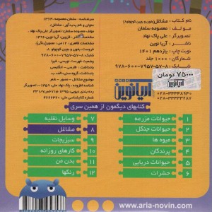 مشاغل نشر آریا نوین قطع خشتی کوچک