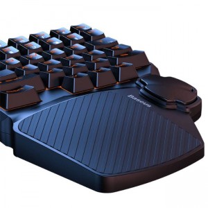 کیبورد گیمینگ Baseus GAMO One-Handed Gaming Keyboard GMGK01-01