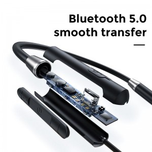 هندزفری بلوتوث گردنی جویروم Joyroom JR-D7 Neck-Band Wireless Bluetooth Headphone طراحی مگنتی و ضد آب