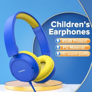 هدفون سیمی کودکان جویروم Joyroom Kids wired headphones JR-HC1