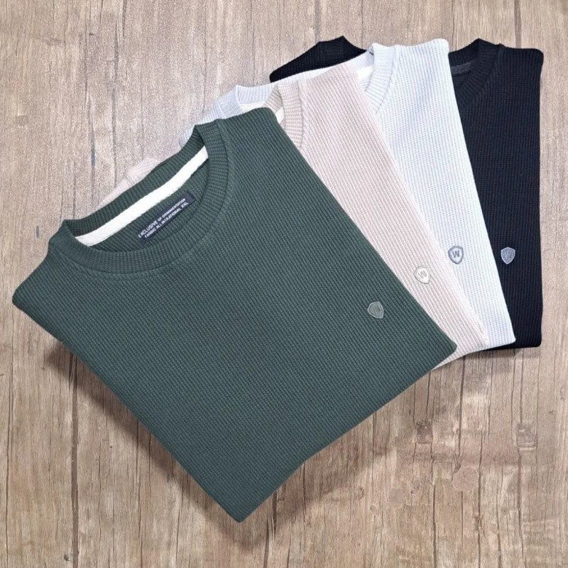 بلوز بیسکوئیتی آستین بلند مچ دار کد ۹۳۵