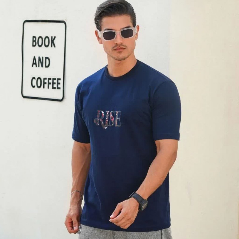 تیشرت پنبه خنک طرح فرش ۹٠۴