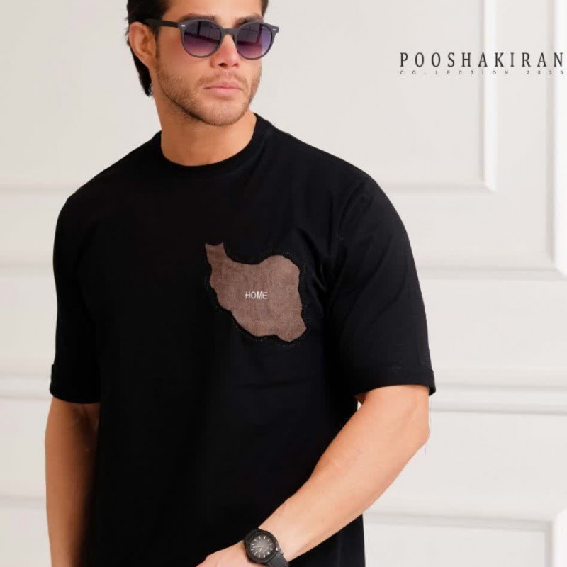 تیشرت پنبه نقشه ایران کد938