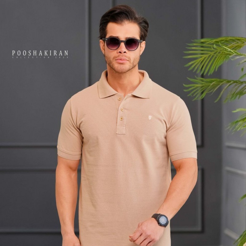 پولوشرت پنبه آستین کوتاه ۹٠۷