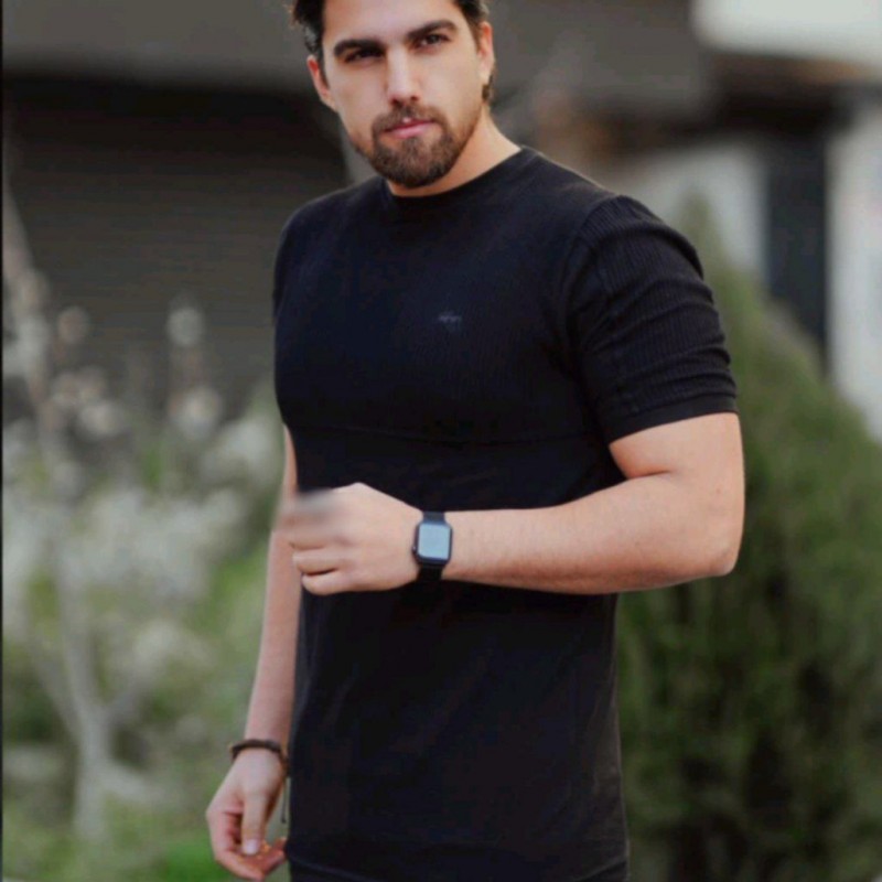 تیشرت پنبه ترکیبی آستین کوتاه ۷۹۴