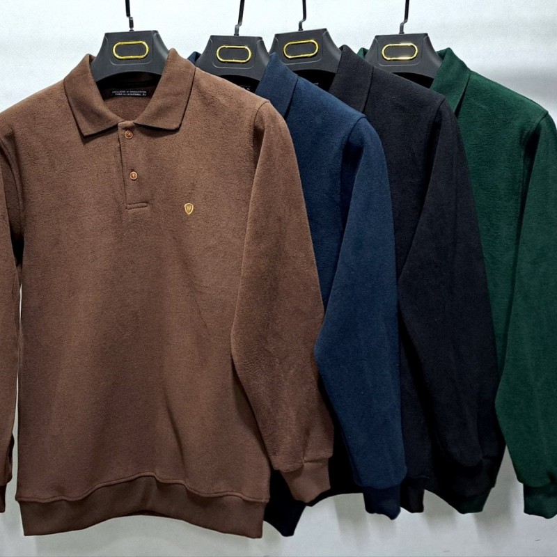 سلانیک پنبه‌ای یقه‌دار مردانه | مدل کد ۱۰۲۱ – تن‌خور عالی و پارچه باکیفیت