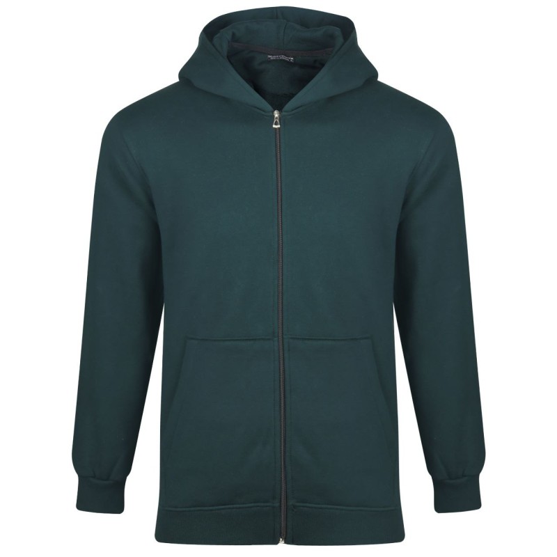 سویشرت دورس سه نخ پنبه کلاه‌دار دولایه کد 1033