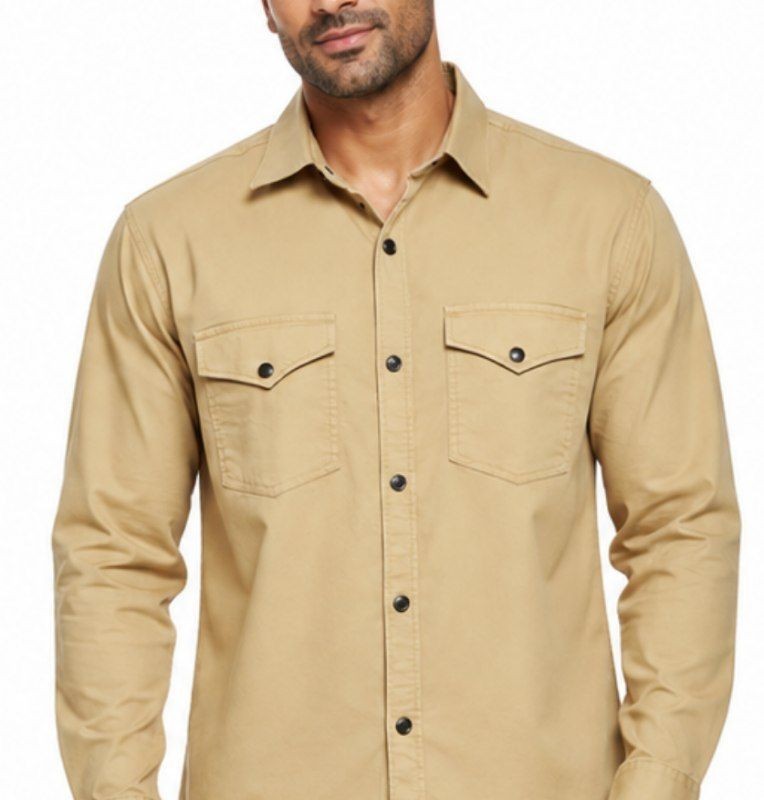 پیراهن مردانه سنگشور کوتینگ دو جیب کد ۱۰۴۹ – قواره عالی، رنگ‌بندی جذاب، سایز عالی و بزرگ