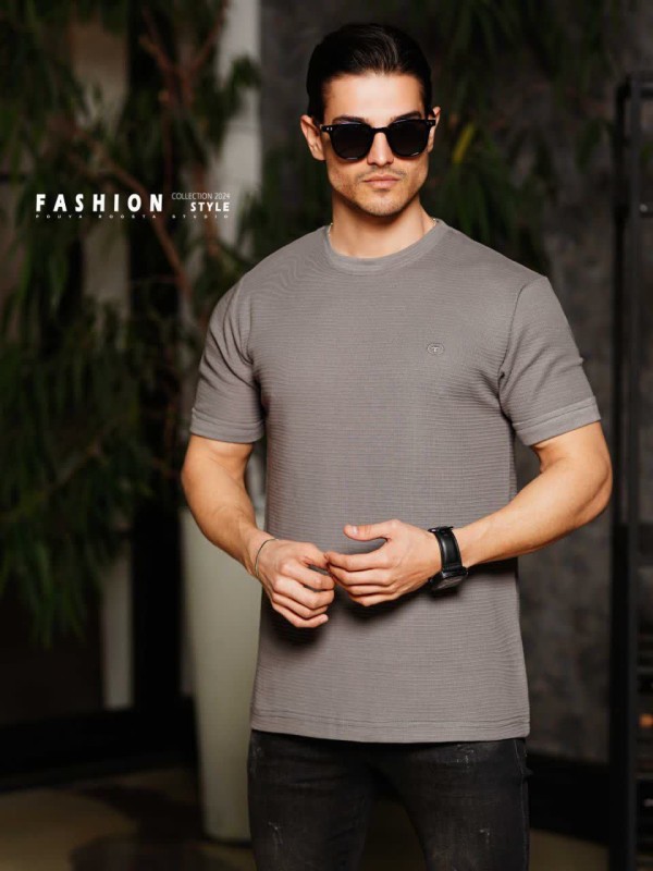 تیشرت پنبه اعلا بیسکوییتی افقی