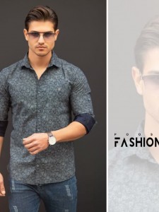 پیراهن چریکی طرحدار صددرصد پنبه