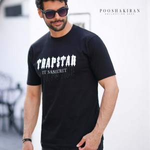 تیشرت پنبه خنک  تراپستار  آستین کوتاه۹۴۳