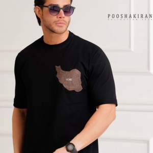 تیشرت پنبه نقشه ایران کد938