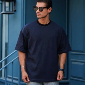 تیشرت باکسی مشکی خنک