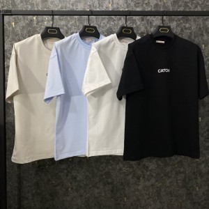 تیشرت پنبه باکسی سبک و خنک چاپی ۱٠٠۴