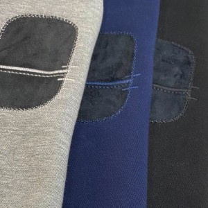 بلوز دورس سه‌نخ یقه‌گرد پنبه‌ای مردانه | گلدوزی پشت آرنج و سینه | کد 933