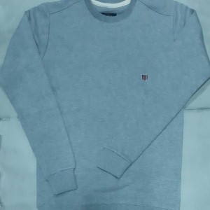 دورس سه‌نخ پنبه‌ای یقه‌گرد گلدوزی گانت – کد 616