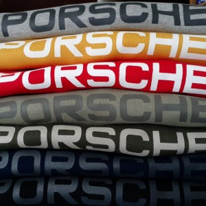 دورس یقه‌گرد پورشه – پارچه سه‌نخ پنبه اعلا | کد H411