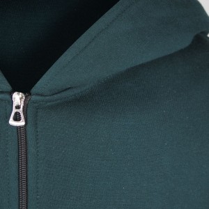 سویشرت دورس سه نخ پنبه کلاه‌دار دولایه کد 1033