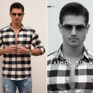 پیراهن پشمی اسپرت مردانه دوجیب | قواره استاندارد و تنخور عالی۵۱۴