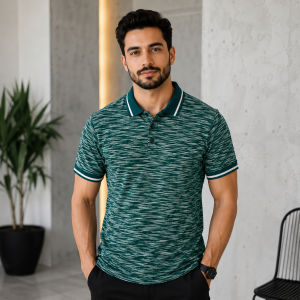 پولوشرت پنبه‌ای مردانه رینبو کد ۹۵۰ | خنک و سبک تابستانی