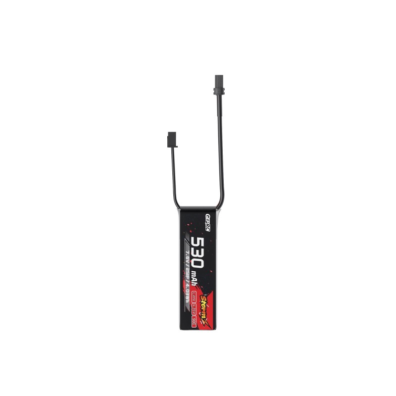 باتری GEPRC Storm 2S 530mAh 90C LiHV XT30 | باتری حرفه‌ای میکرو FPV
