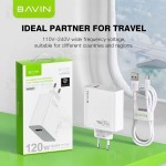 شارژر دیواری باوین Bavin PC953Y Fast Charging توان 120 وات