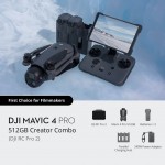 مویک 4 پرو 512 گیگا بایت کمبو آرسی پرو 2 | DJI Mavic 4 Pro 512GB Creator Combo (DJI RC Pro 2)