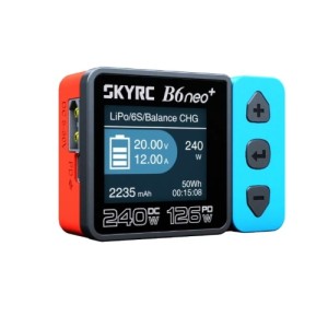 شارژر هوشمند SkyRC B6neo+ با توان 240 وات و جریان 10 آمپر